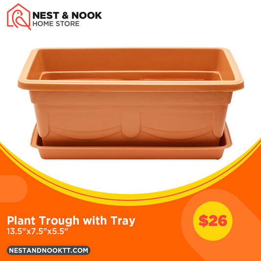 Plant Trough with Tray