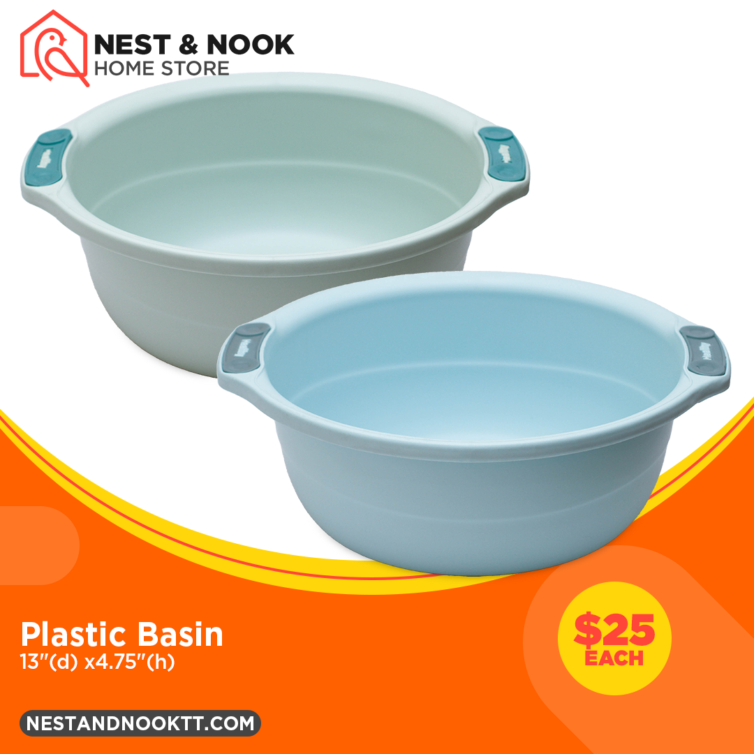 Plastic Basin with Handles