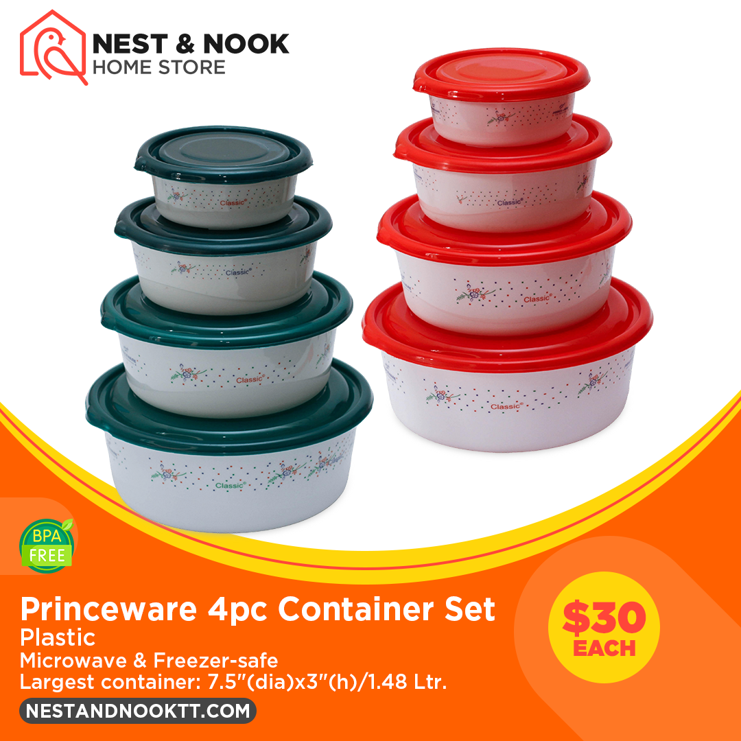 Princeware 4pc Container Set