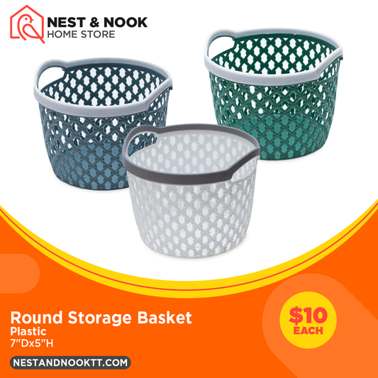 Round Storage Basket