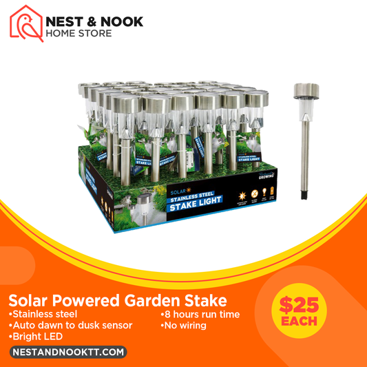 Solar Powered Garden Stake