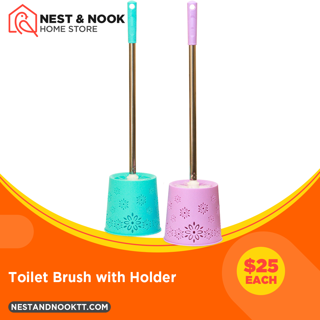 Toilet Brush with Holder