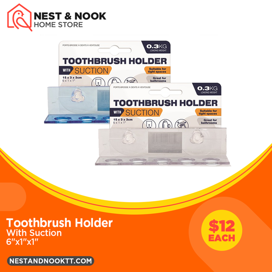 Toothbrush Holder with Suction