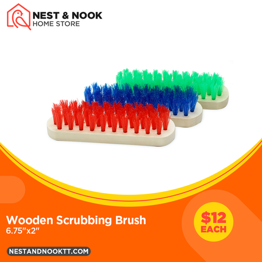 Wooden Scrubbing Brush
